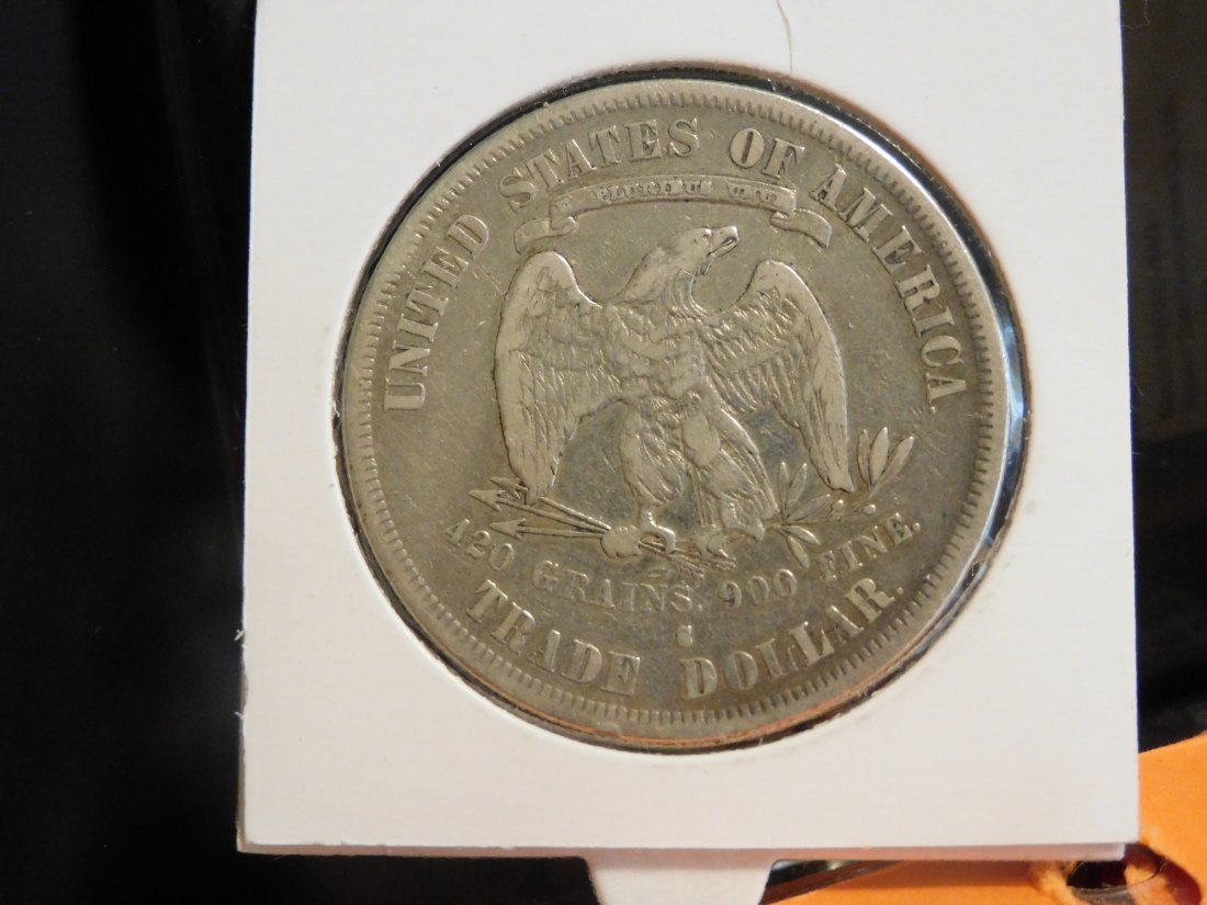  USA 1 TRADE DOLLAR 1878 S.GRADE-PLEASE SEE PHOTOS.   