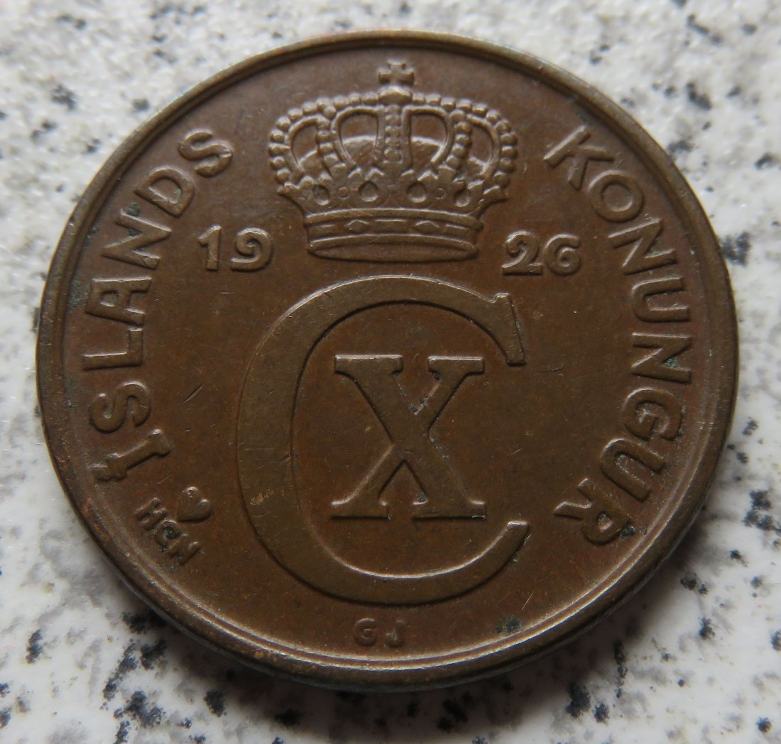  Island 5 Aurar 1926   
