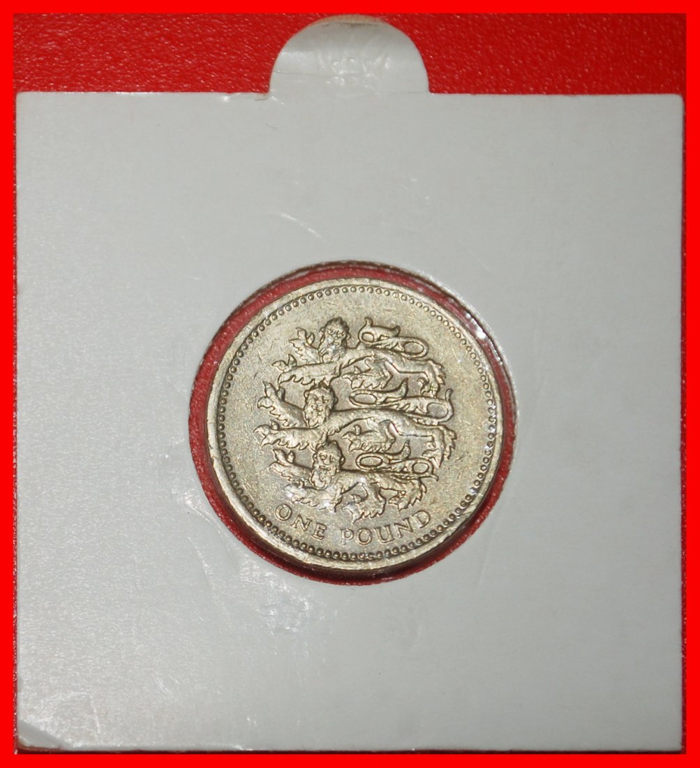 Ⰶ 3 LÖWEN (1997-2002):GROSSBRITANNIEN★1 PFUND 1997★ELISABETH II. (1953-2022)★PACKUNG★OHNE VORBEHALT!