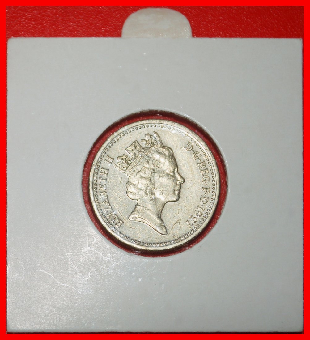  Ⰶ 3 LÖWEN (1997-2002):GROSSBRITANNIEN★1 PFUND 1997★ELISABETH II. (1953-2022)★PACKUNG★OHNE VORBEHALT!   