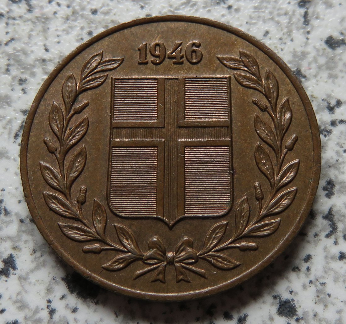  Island 5 Aurar 1946   