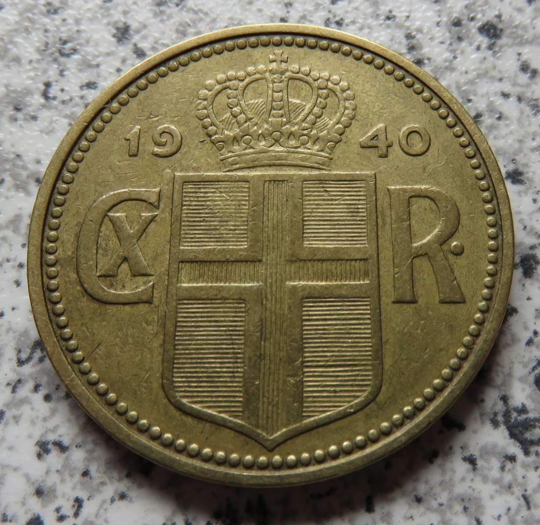  Island 2 Kronur 1940   
