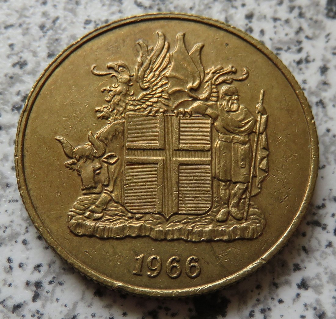  Island 2 Kronur 1966   