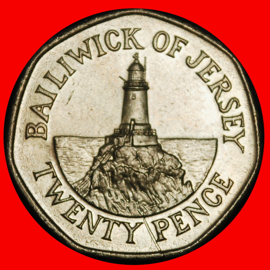  Ⰶ GREAT BRITAIN (1998-2016): JERSEY ★ 20 PENCE 1998★ELIZABETH II (1953-2022)★LOW START ★ NO RESERVE!   