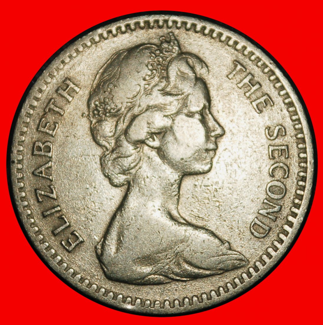  Ⰶ SÜDAFRIKA:RHODESIEN★2 SHILLING 20 CENT 1964 SIMBABWE VOGEL★ELISABETH II. 1953-2022★OHNE VORBEHALT!   