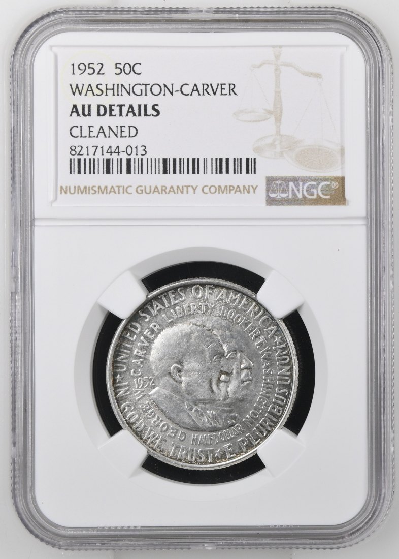 50 CENT DOLLAR 1952 WASHINTON-CARVER