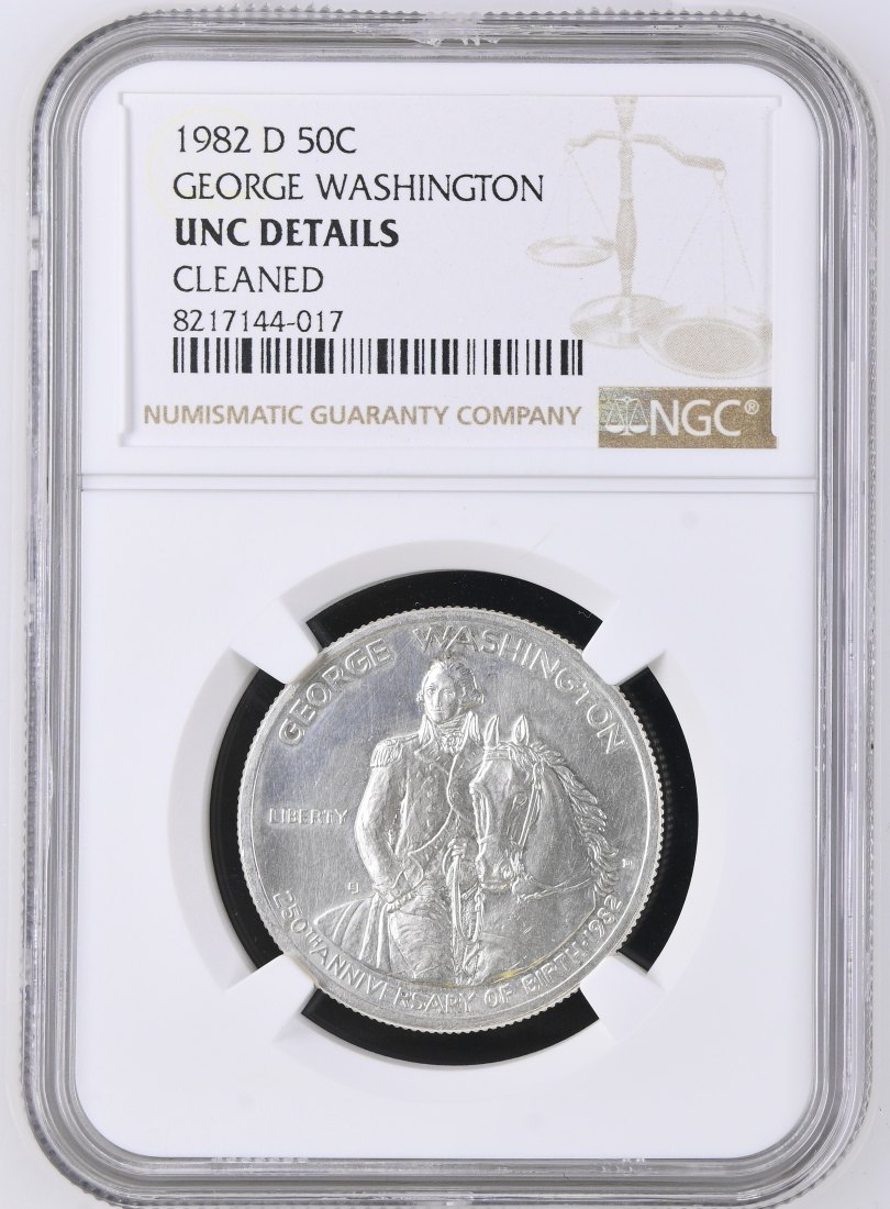 HALF DOLLAR 1982 GEORGEWASHINGTON