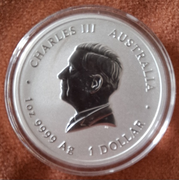  Australien 1 oz Silber 2024 Vier Wächter 8. Ausgabe Serie Mythen & Legenden   