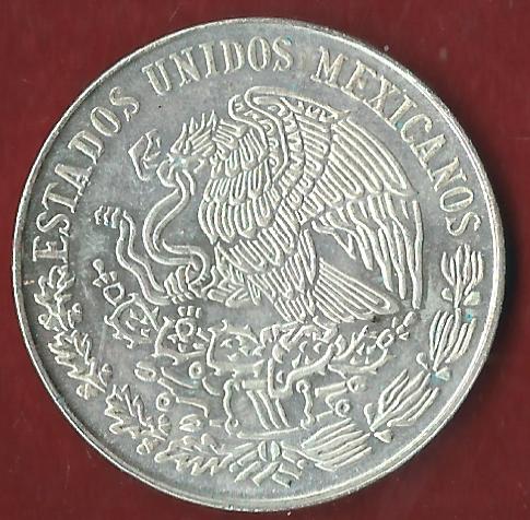  Mexico Venti Cinco Pes. 1972 Münzankauf Koblenz Frank Maurer AK284   