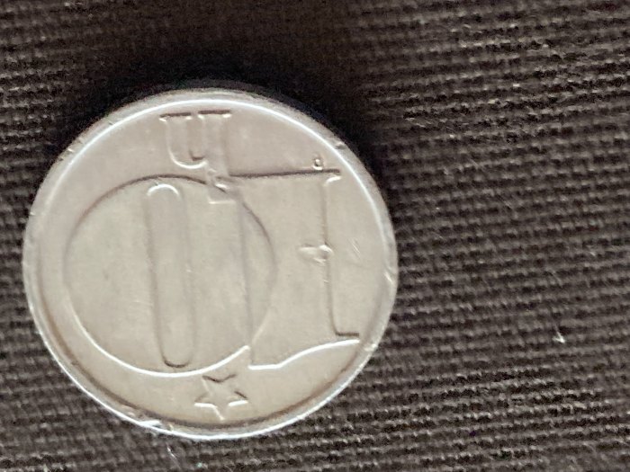 Münze Umlaufmünze 10 Heller 1977