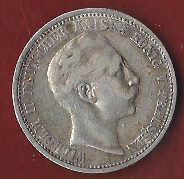  Kaiserreich Preußen 2 Mark 1904  Münzankauf Koblenz Frank Maurer AL 832   