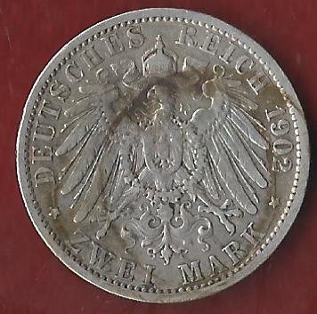  Kaiserreich Preußen 2 Mark 1902  Münzankauf Koblenz Frank Maurer AL 833   
