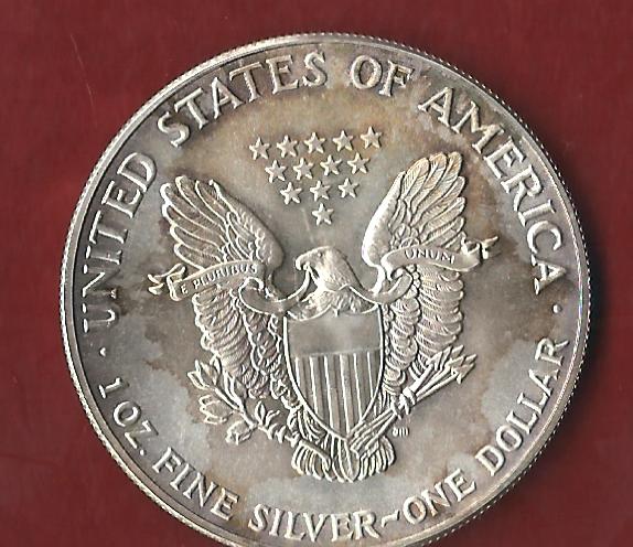  USA Silver Eagle 1986  Münzankauf Koblenz Frank Maurer AK305   