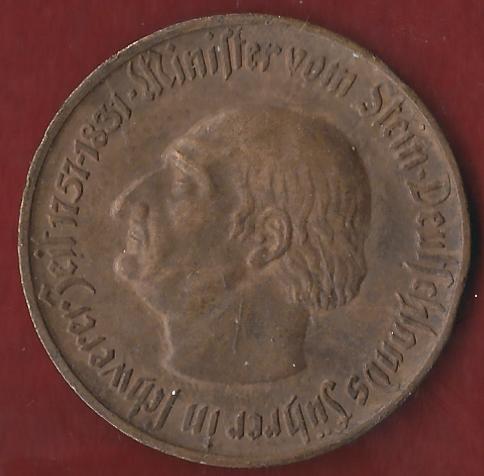  Notgeld Westfalen 10  Mark 1921 Münzankauf Koblenz Frank Maurer AK309   