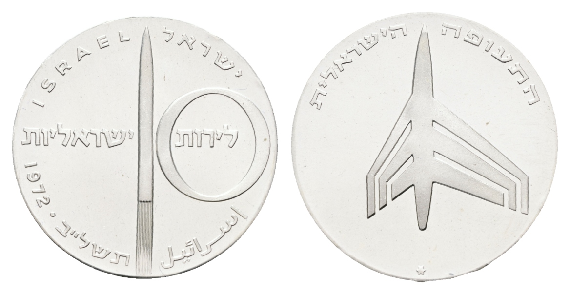  Israel; 10 Lirot 1972   