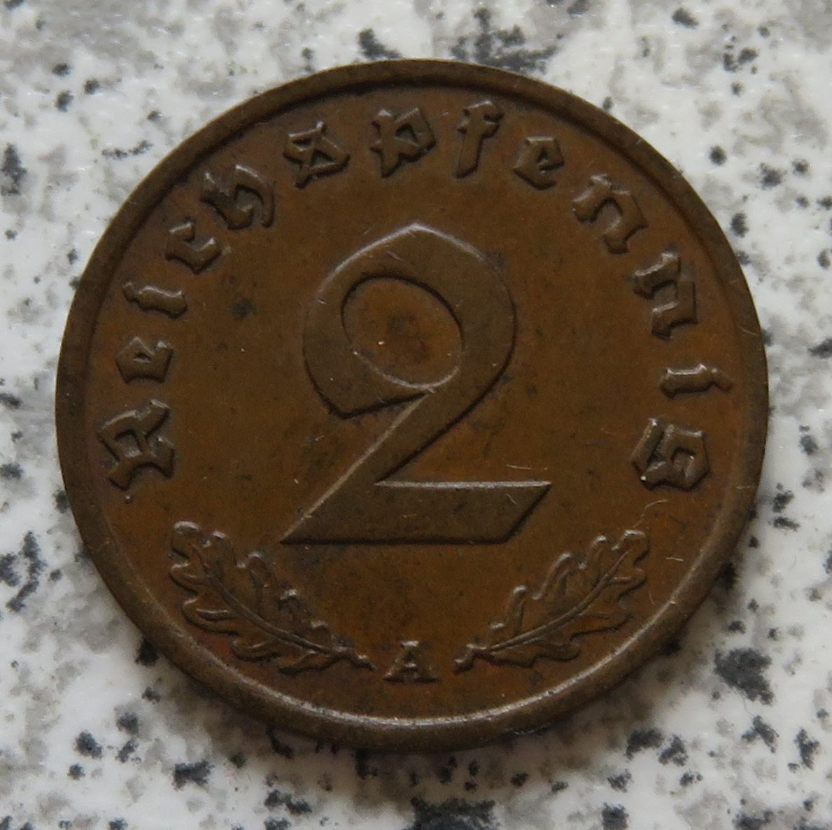  Drittes Reich 2 Reichspfennig 1936 A   