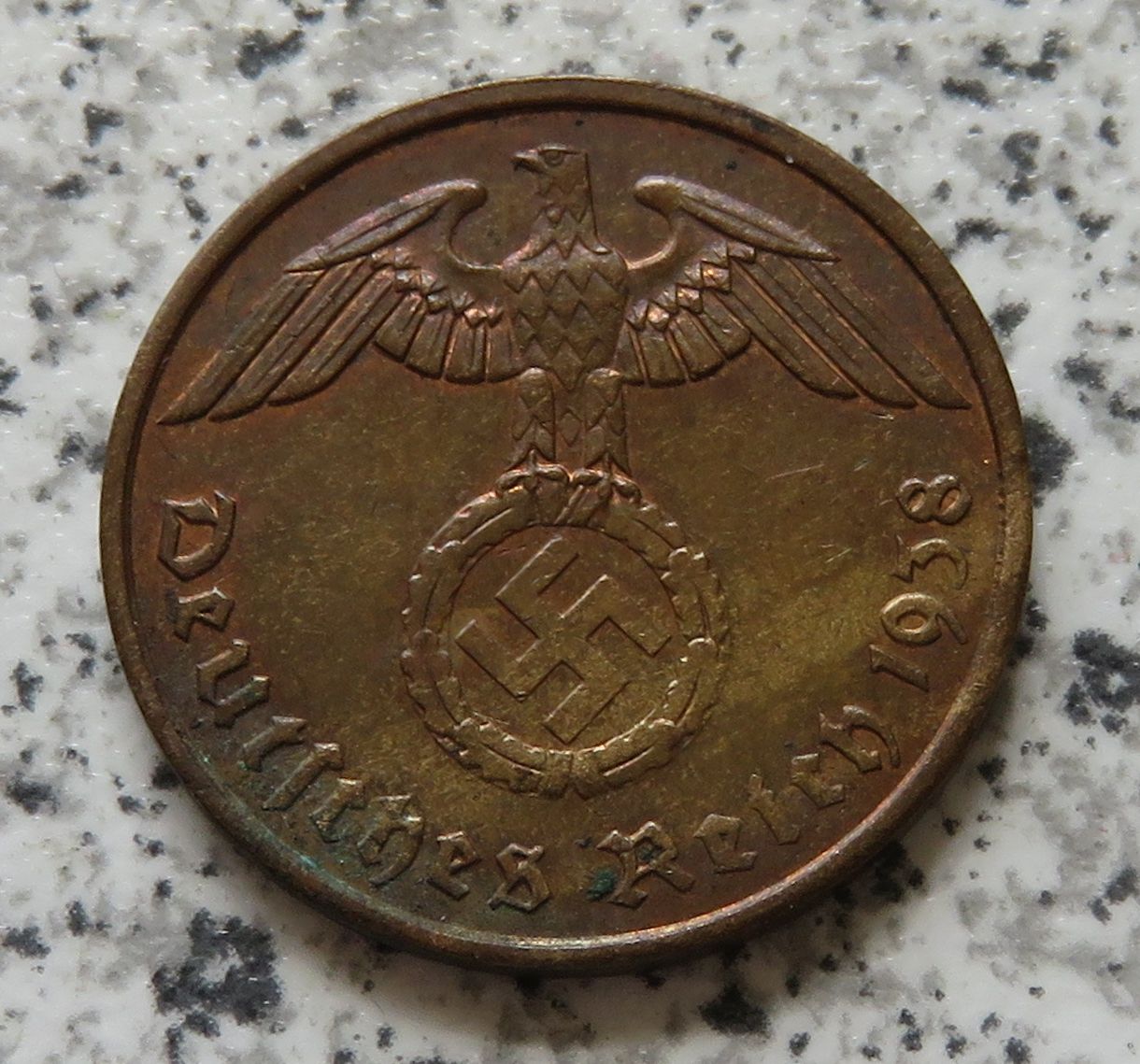  Drittes Reich 2 Reichspfennig 1938 A   
