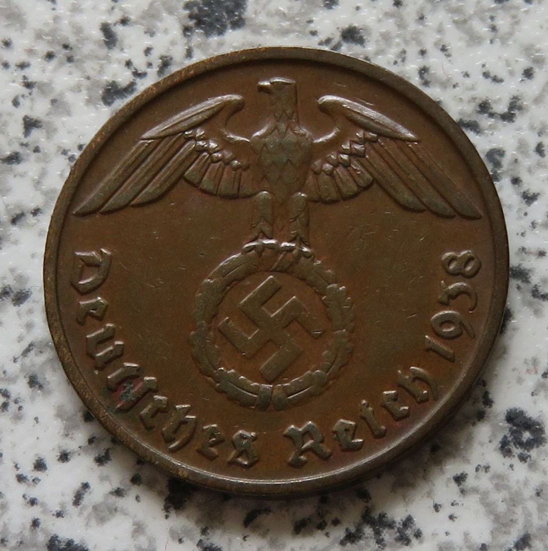  Drittes Reich 2 Reichspfennig 1938 B   
