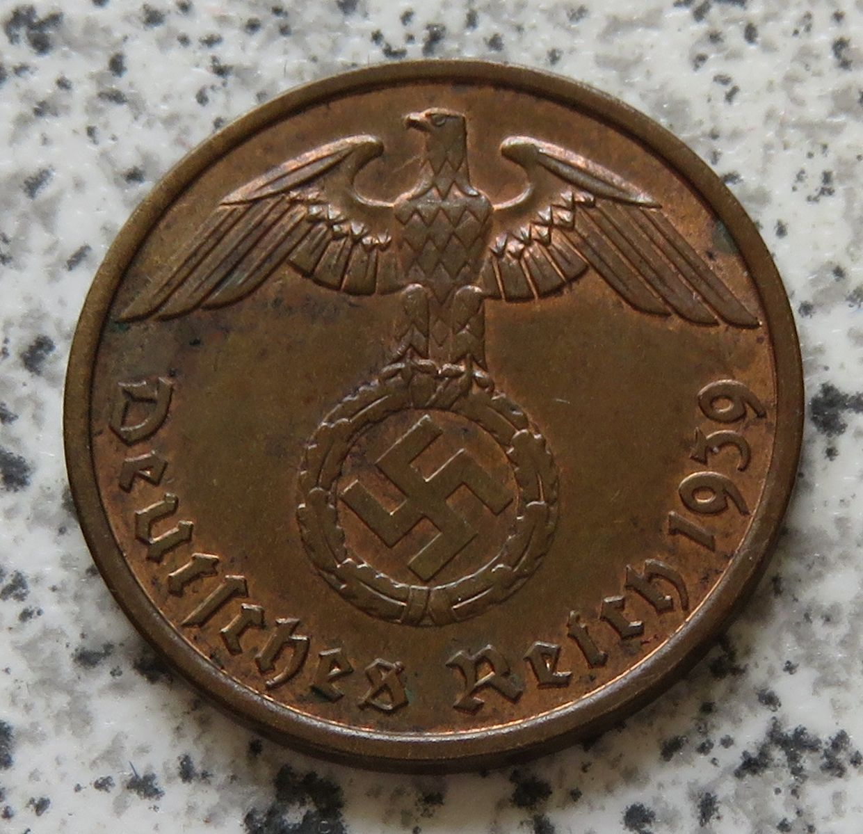  Drittes Reich 2 Reichspfennig 1939 A   