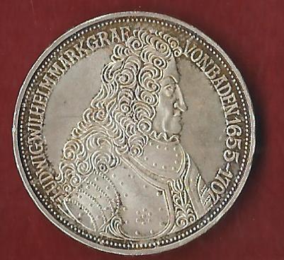  BRD 5 Mark M.v.Baden 1955 Münzankauf Koblenz Frank Maurer AK314   