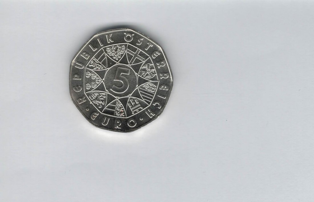  5 Euro 2005 100 Jahre Skisport Österreich silber 8g fein Spittalgold9800 (04974/5)   
