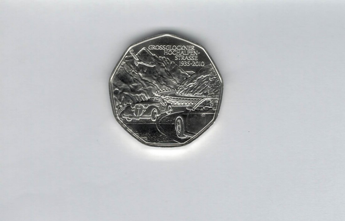  5 Euro 2010 Großglockner Hochalpenstraße silber/8g fein Österreich Spittalgold9800 (4974/18   