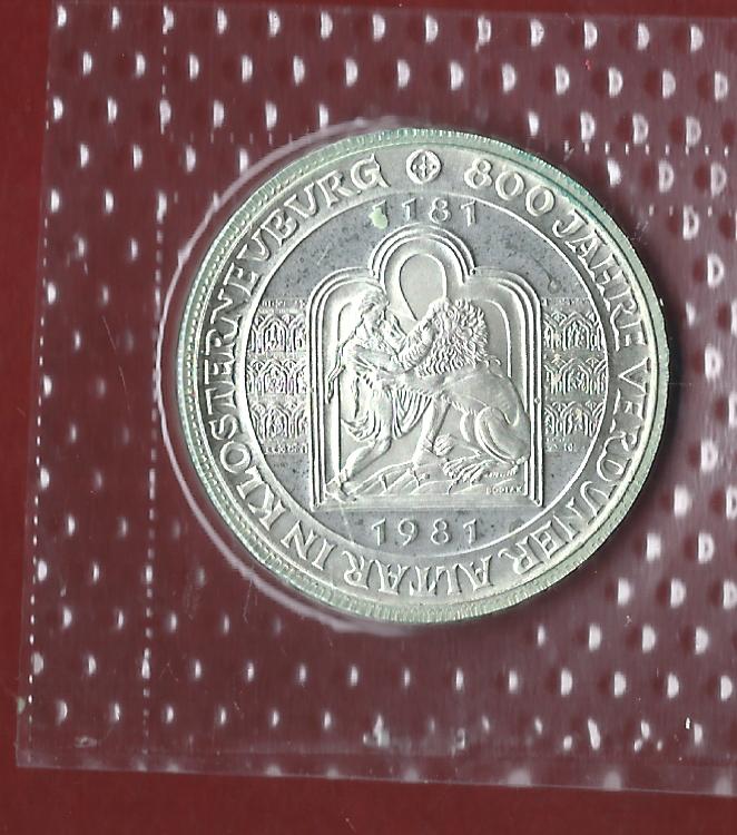  Österreich 500 Schilling 35 Euro Nennwert 1981 ST  Münzankauf Koblenz Frank Maurer AK323   