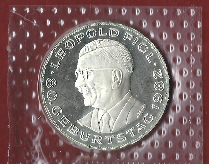  Österreich 500 Schilling 35 Euro Nennwert 1982 ST  Münzankauf Koblenz Frank Maurer AK326   