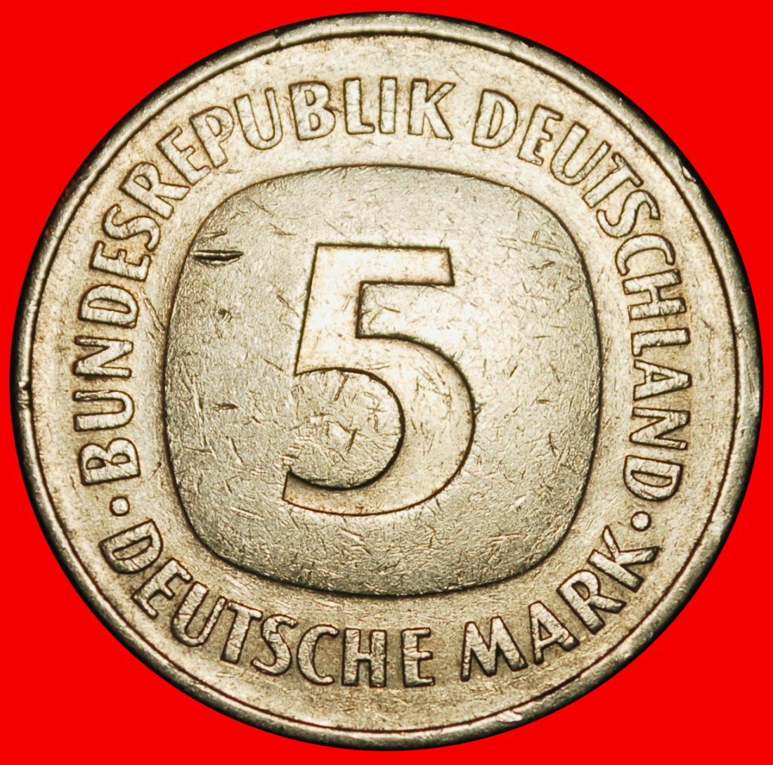 ⰆNOT COMMUNIST (1975-2001):GERMANY★5 MARKS 1978G TV I+A+rG★BADEN-WUERTTEMBERG★LOW START★ NO RESERVE!