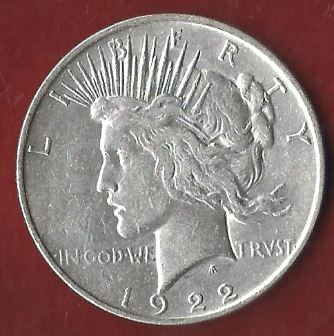  Liberty  Dollar USA 1922  Münzankauf Koblenz Frank Maurer AK339   