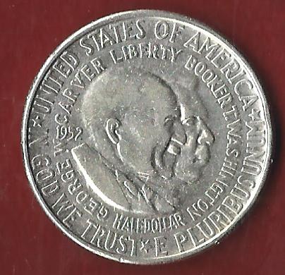  USA 1/2 Dollar Booker 1952  Münzankauf Koblenz Frank Maurer AK346   