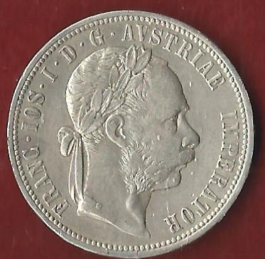 Österreich Ungarn 1 Florin 1879  Münzankauf Koblenz Frank Maurer AK349   