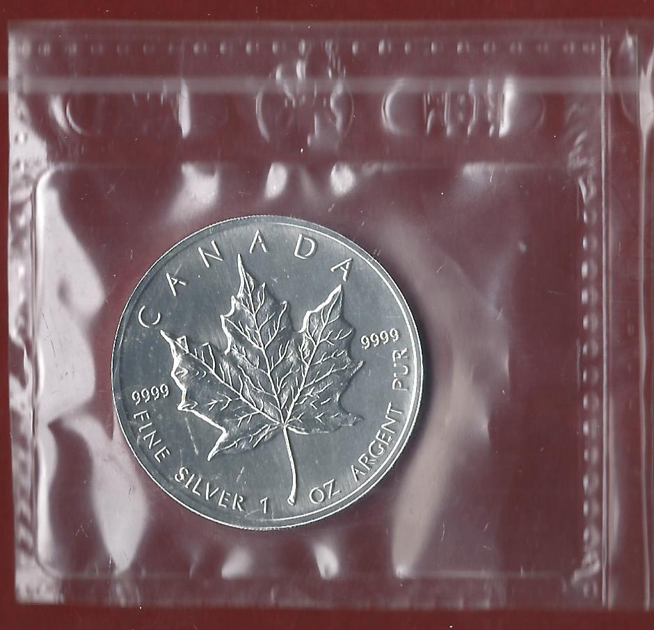  Kanada 1 OZ Maple LEAF 1995 OVP  Münzankauf Koblenz Frank Maurer AK352   