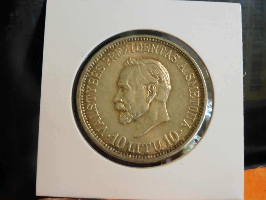 LITHUANIA 10 LITU 1938.GRADE-PLEASE SEE PHOTOS.   