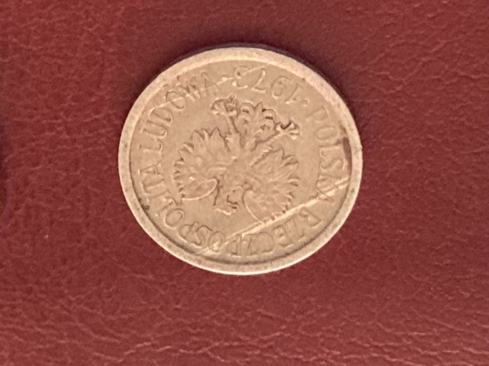  Münze Umlaufmünze Polen 10 Groszy 1973 mit Münzzeichen   