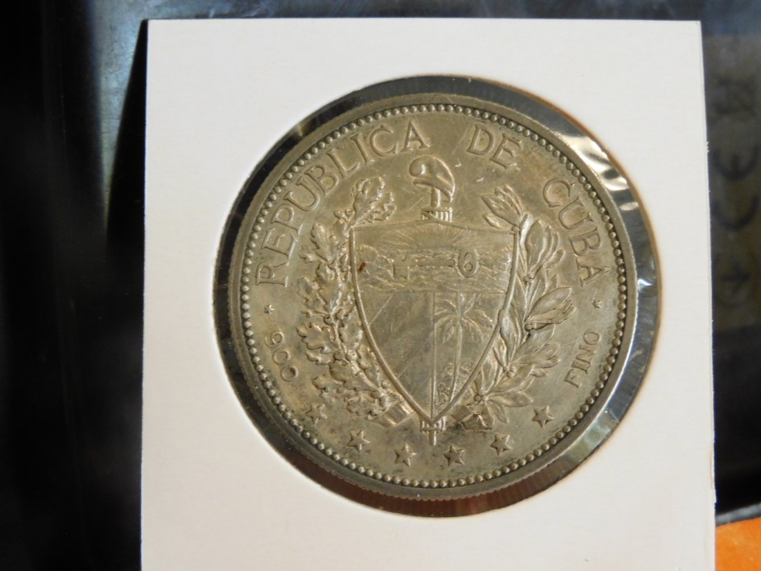  CUBA SOUVENIR PESO 1897 .GRADE-PLEASE SEE PHOTOS.   