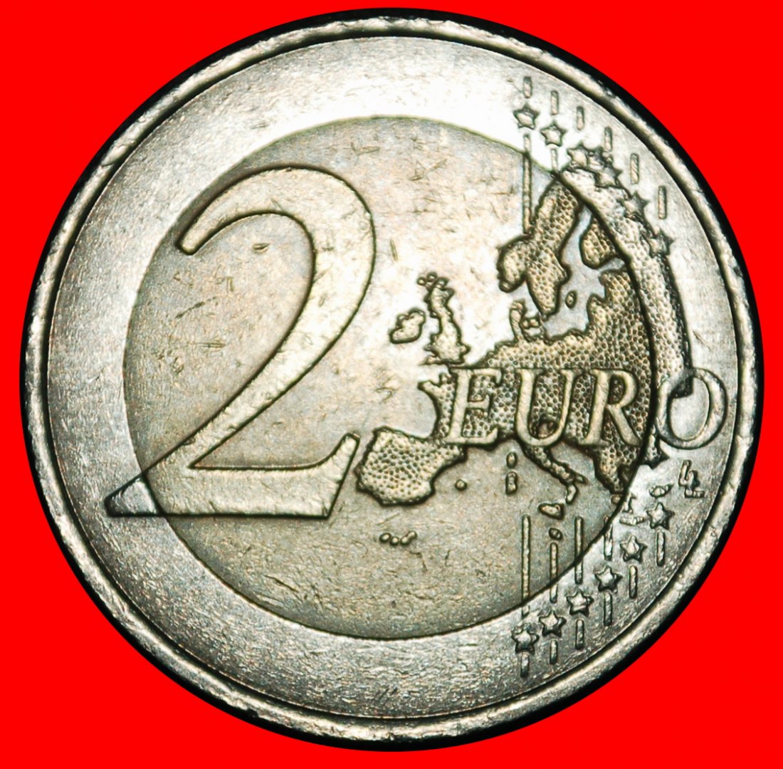  Ⰶ NON-PHALLIC TYPE 2007-2021: FRANCE ★ 2 EUROS 2014 WORLD TREE SOLAR ECLIPSE★LOW START ★ NO RESERVE!   