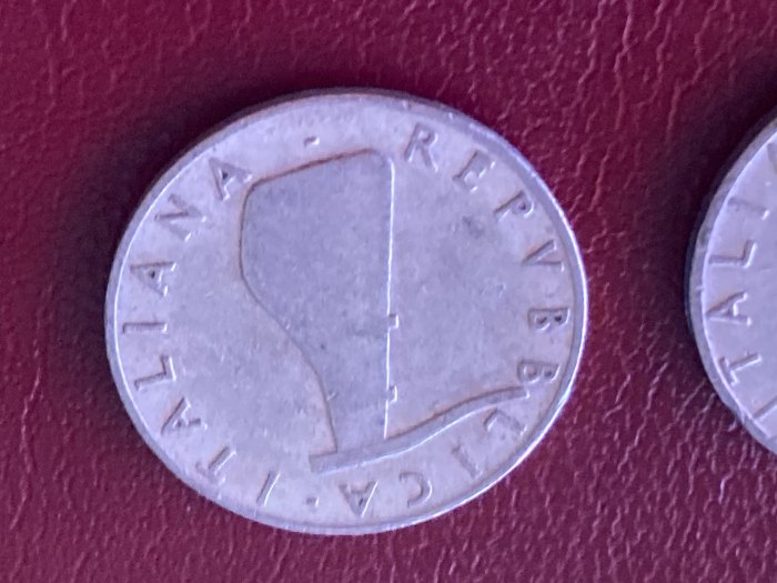  Münze Umlaufmünze Italien 5 Lre 1954   