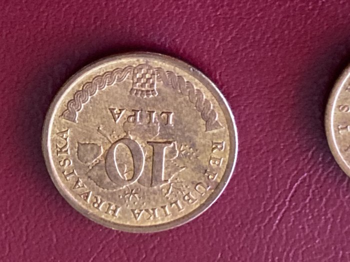 Münze Umlaufmünze Kroatien 10 Lipa 2011
