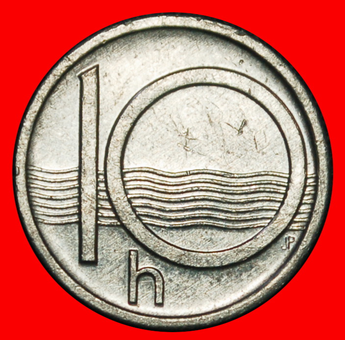  Ⰶ GERMANY LION (1993-2003): CZECHIA ★ 10 HELLERS 1993 JUST PUBLISHED! LUSTRE★LOW START ★ NO RESERVE!   