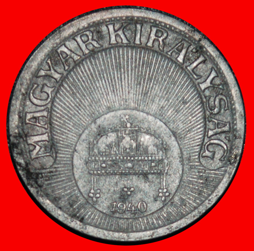 Ⰶ CROWN OF ST STEPHEN (1926-1942): HUNGARY★10 FILLERS 1940! HORTHY 1920-1944★LOW START ★ NO RESERVE!   