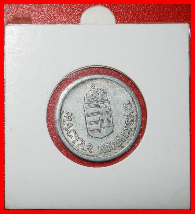  Ⰶ CROWN (1941-1944): HUNGARY ★1 PENGO 1941! MIKLOS HORTHY (1920-1944) HOLDER★LOW START ★ NO RESERVE!   
