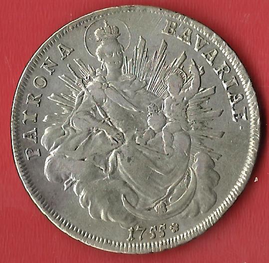  Thaler Bayern 1755 Koblenzer Muenzen Studio Münzankauf Koblenz Frank Maurer AL 828   