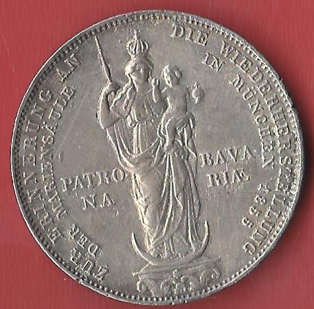  2 Gulden Bayern 1855 Koblenzer Muenzen Studio Münzankauf Koblenz Frank Maurer AL 829   