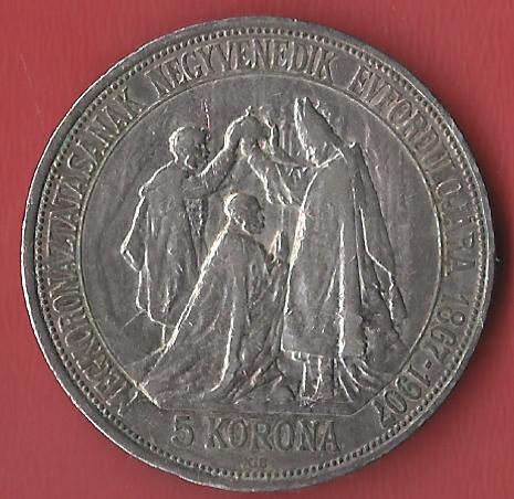  Österreich Ungarn 5 KR.1907 Koblenzer Muenzen Studio Münzankauf Koblenz Frank Maurer AL 831   