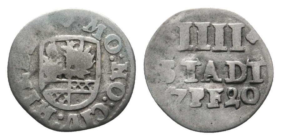  Altdeutschland; Kleinmünze 1720   