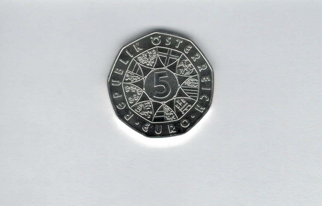 5 Euro 2006 W.A. Mozart silber 8g fein Österreich Spittalgold9800 (04974/8)   