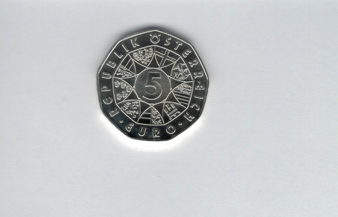  5 Euro 2007 Mariazell silber 8g fein Österreich Spittalgold9800 (04974/10)   