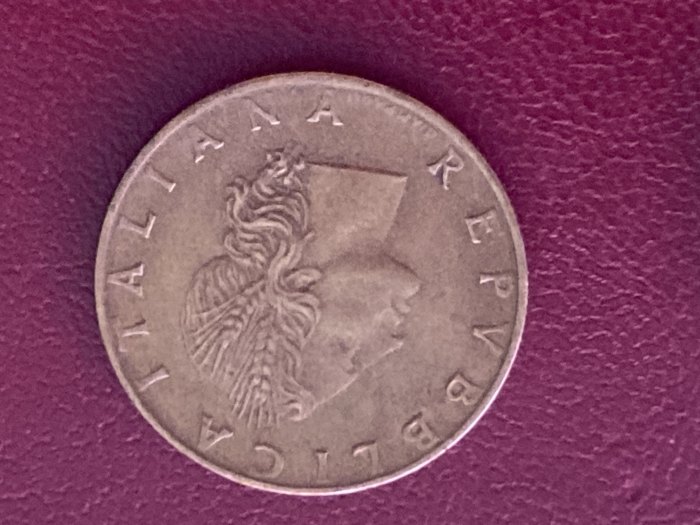  Münze Umlaufmünze Italien 20 Lire 1958   