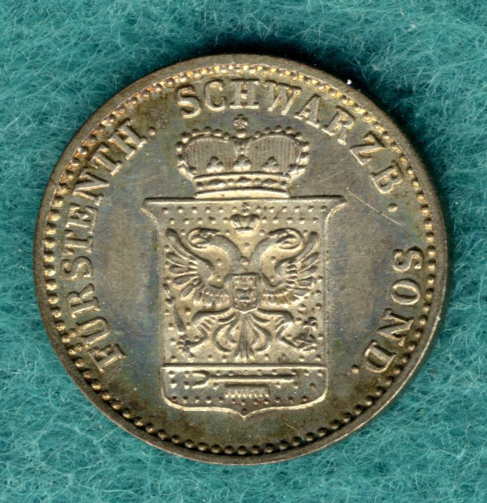 Schwarzburg-Sondershausen - Günther Friedrich Carl II. (1835-1880) - Silbergroschen 1870 A
